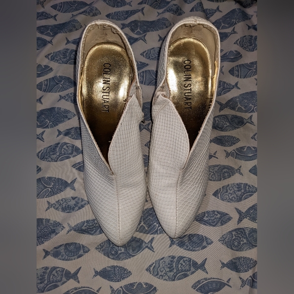 Summer Sale ☀️ Snakeskin patterned zip-up booties - Picture 4 of 6